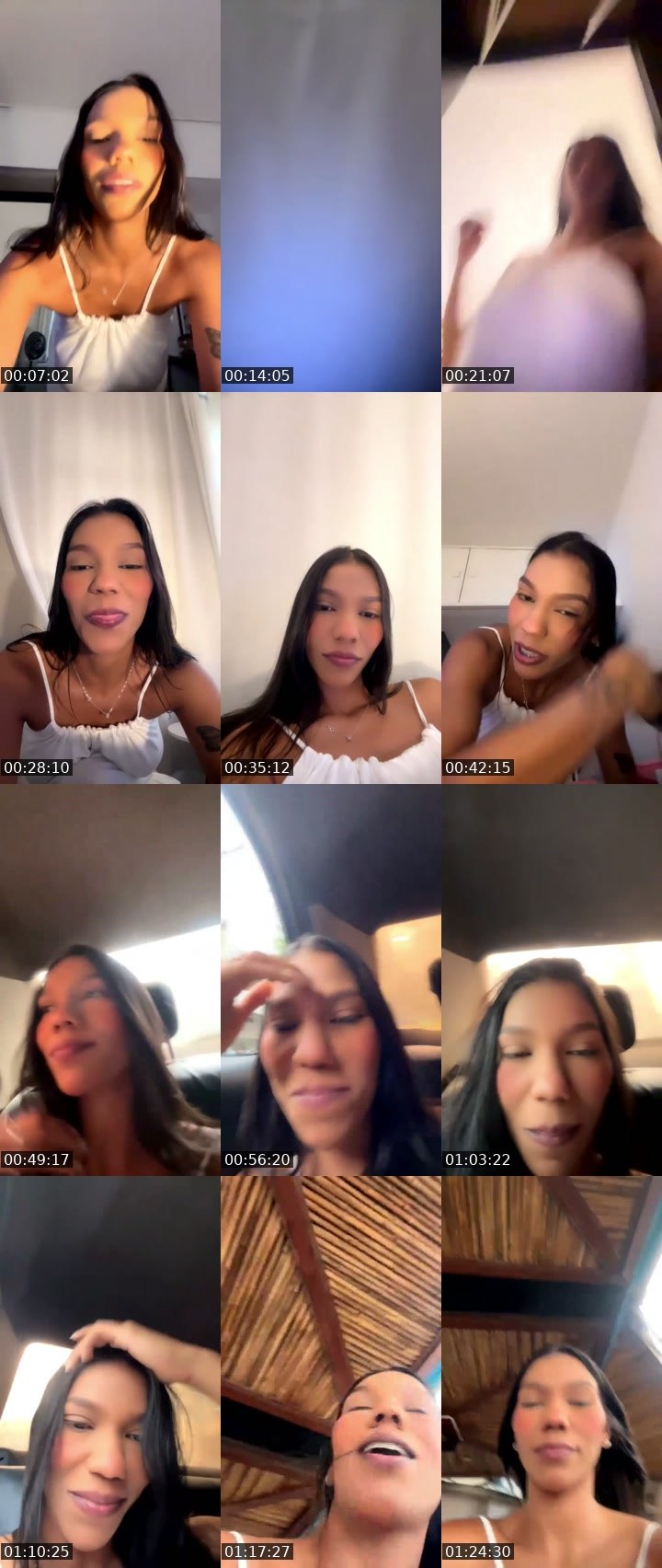 Contact-sheet preview of 🍯MELISSA🐝🍓
 😈's SuperLive recording