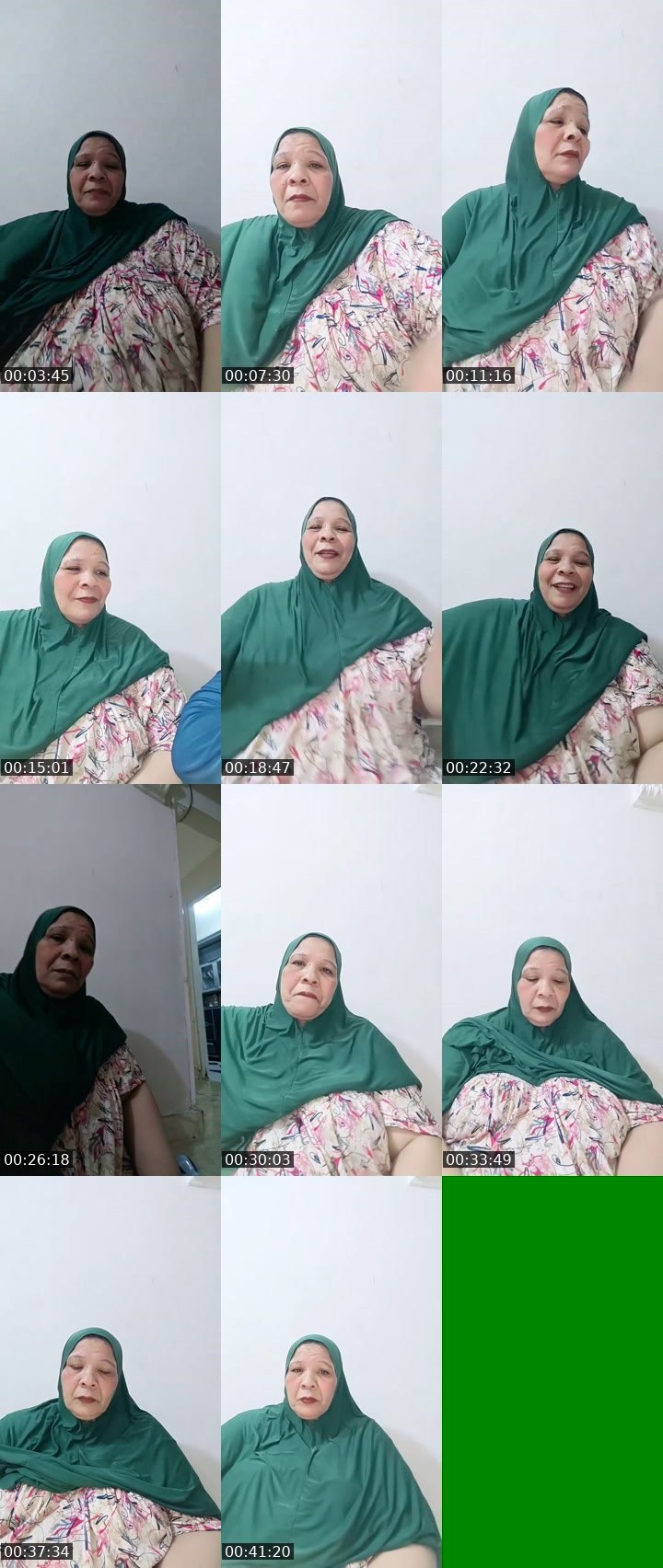 Contact-sheet preview of ماما نونه♥️😍🤲's SuperLive recording