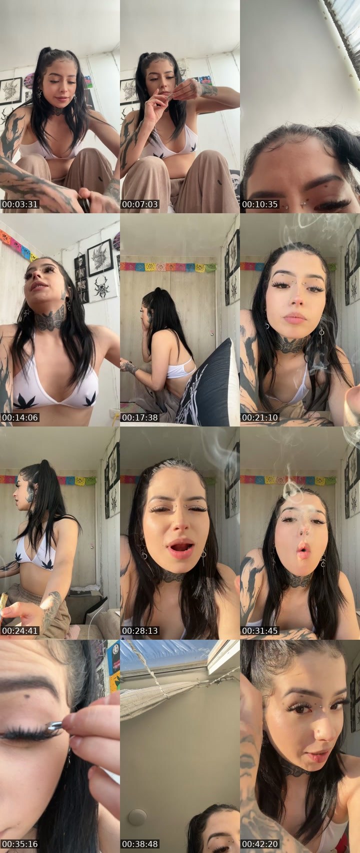 Contact-sheet preview of Un Crystal chimba🇲🇽's SuperLive recording
