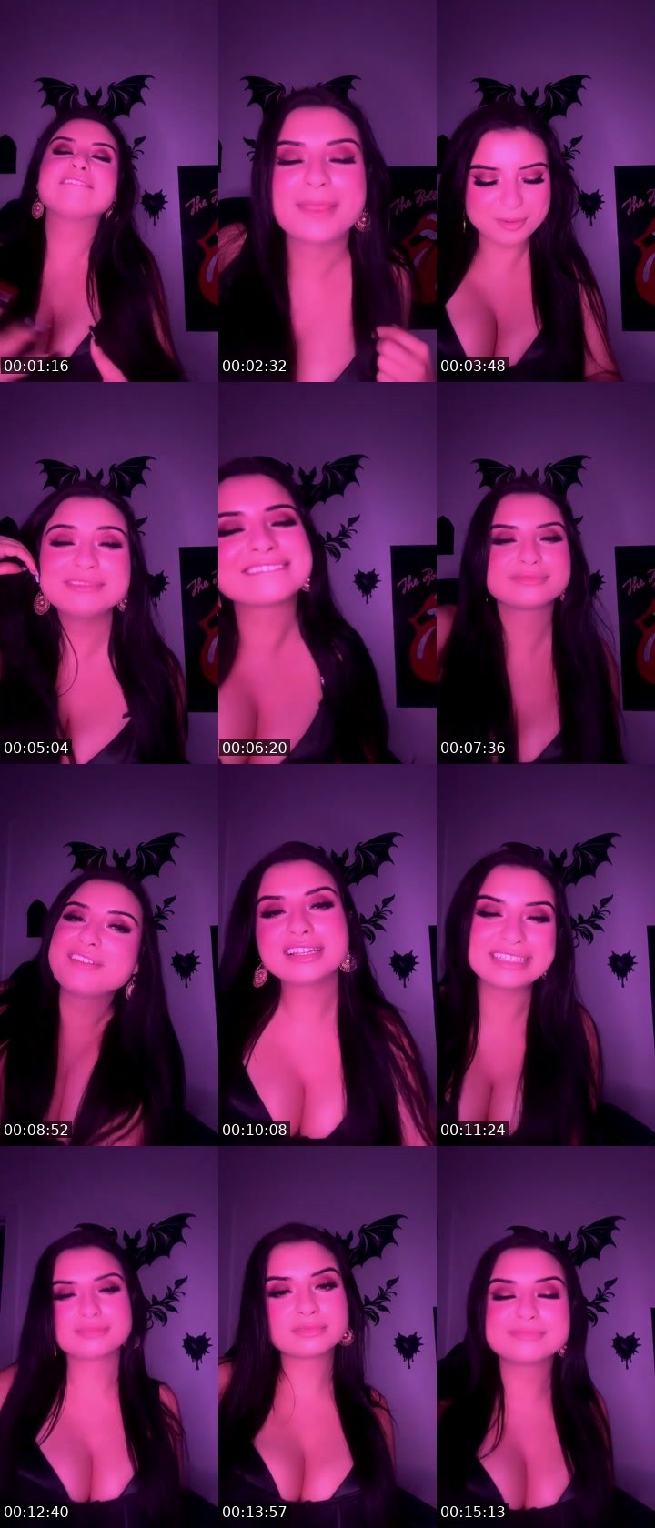 Contact-sheet preview of I𝔫𝔱𝔬x𝔦𝔠𝔞𝔱𝔦𝔬𝔫𝔛🧛🏼‍♀️'s SuperLive recording