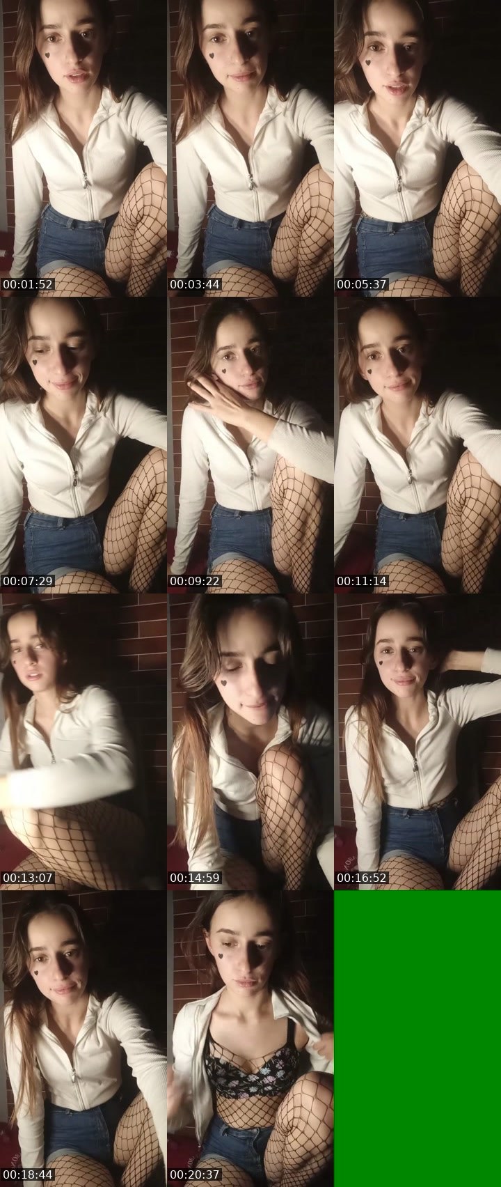 Contact-sheet preview of 🐆Michelle 🐆's SuperLive recording
