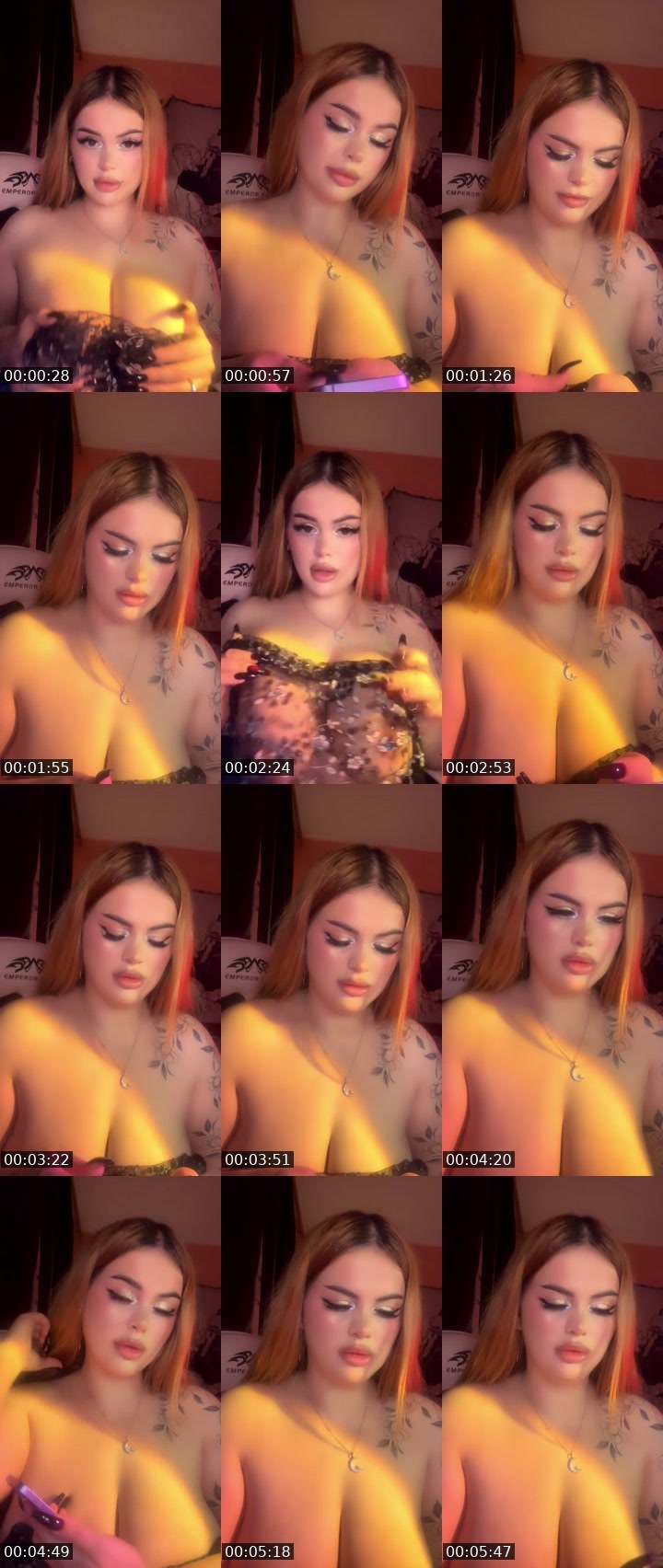 Contact-sheet preview of habibti's SuperLive recording