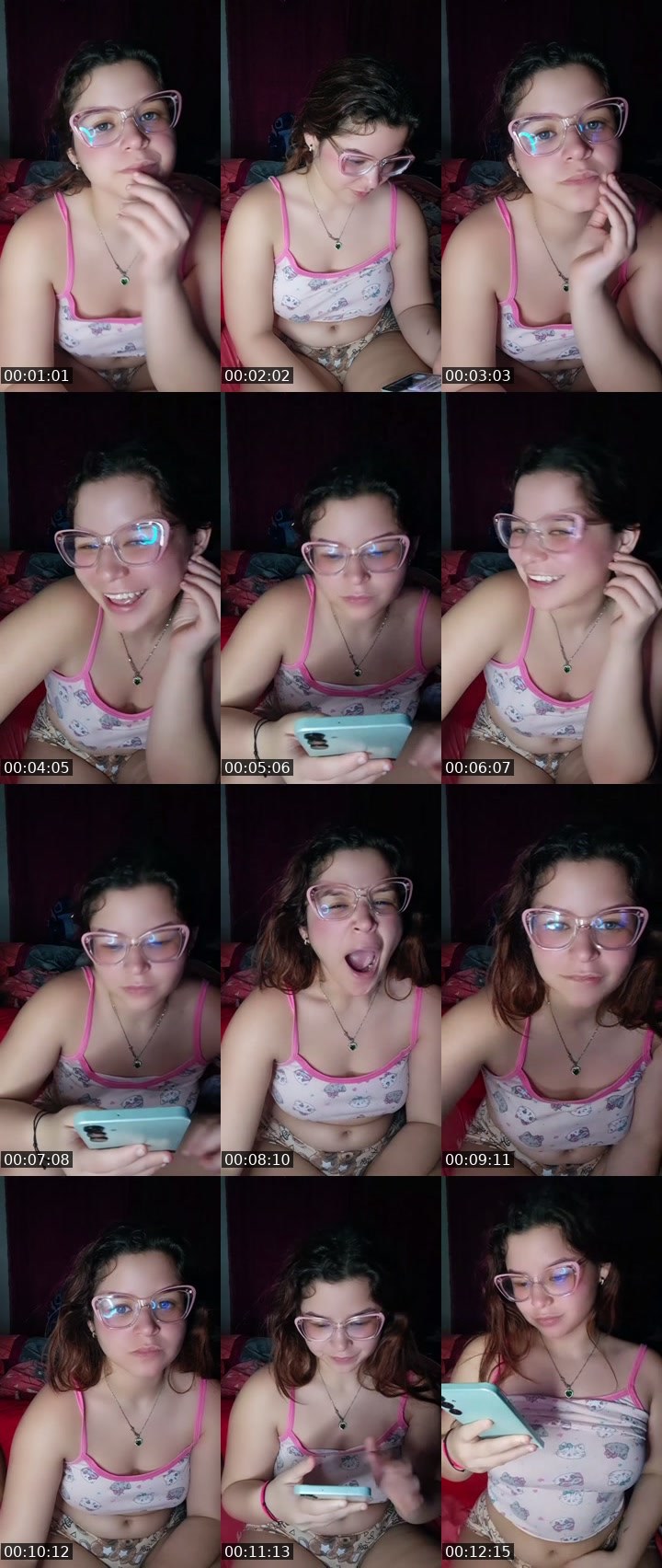 Contact-sheet preview of Copo de nieve 💗👑's SuperLive recording