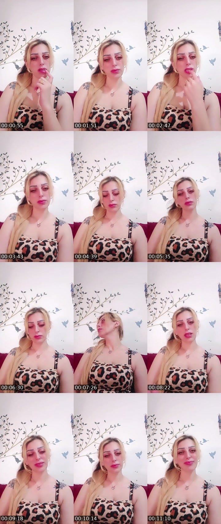 Contact-sheet preview of Lolo's SuperLive recording