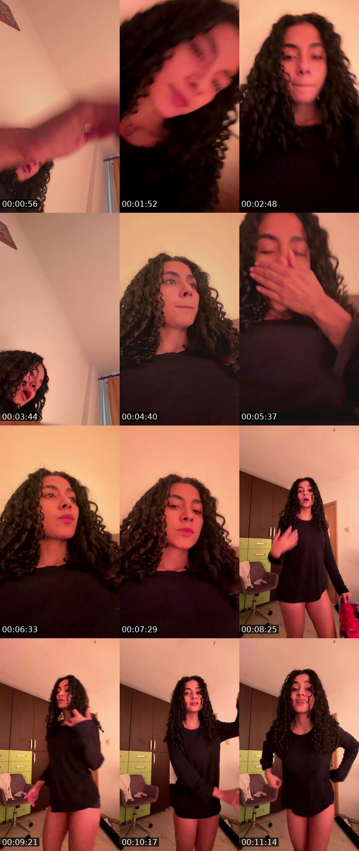 Contact-sheet preview of Violet ✨'s SuperLive recording