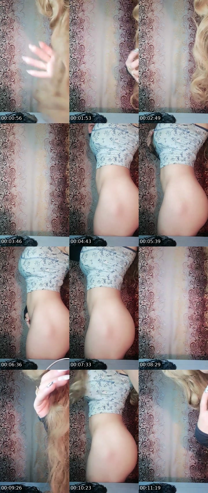 Contact-sheet preview of Danona💞💋's SuperLive recording