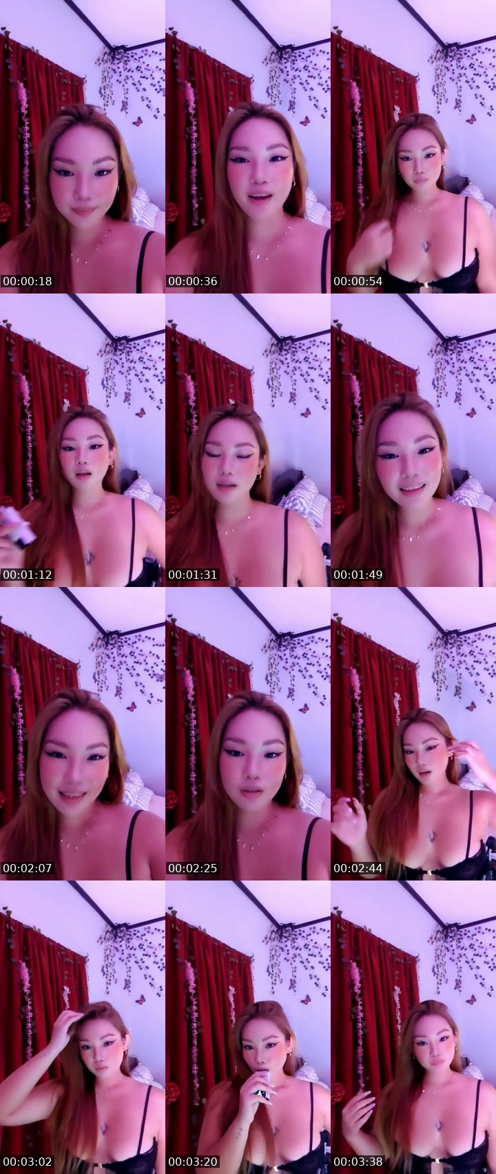 Contact-sheet preview of 💎ＰＩＰＥＲ💎's SuperLive recording