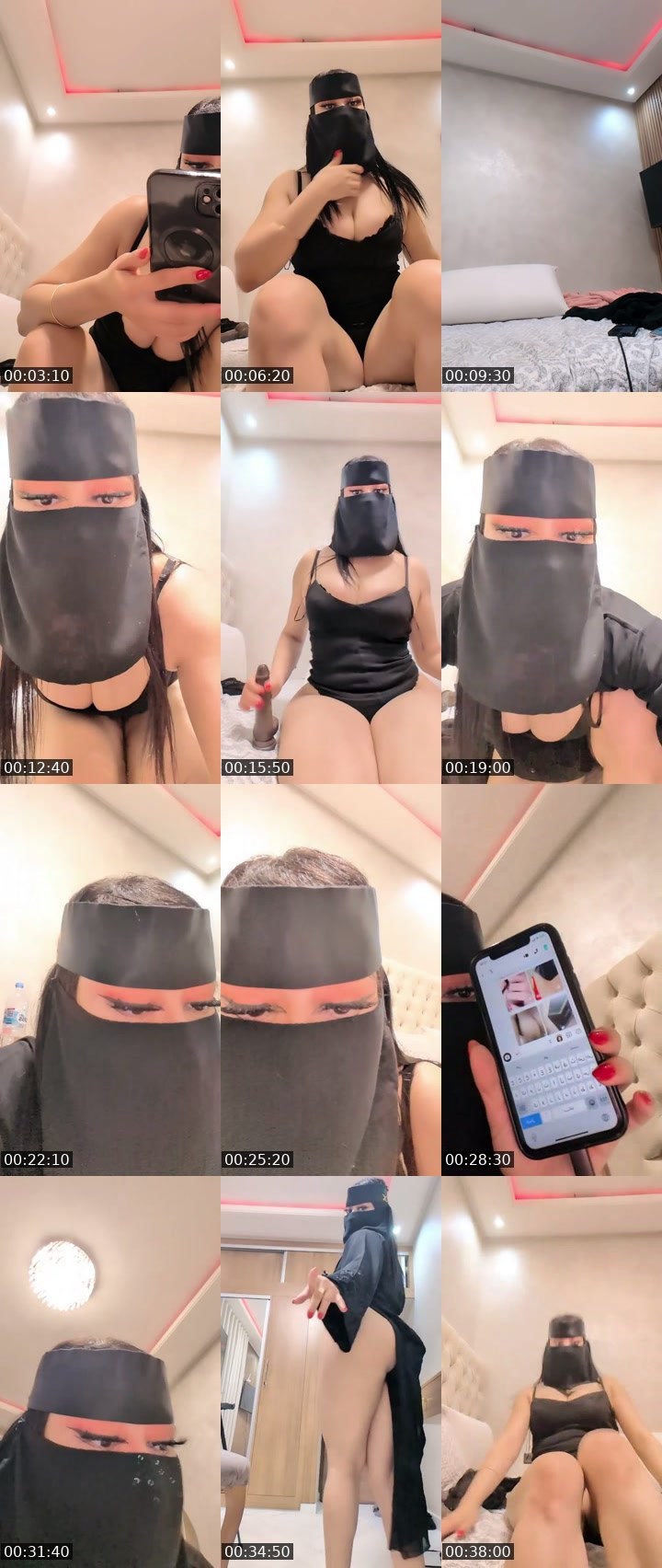 Contact-sheet preview of العنود خلفي دمار🔥🧿's SuperLive recording