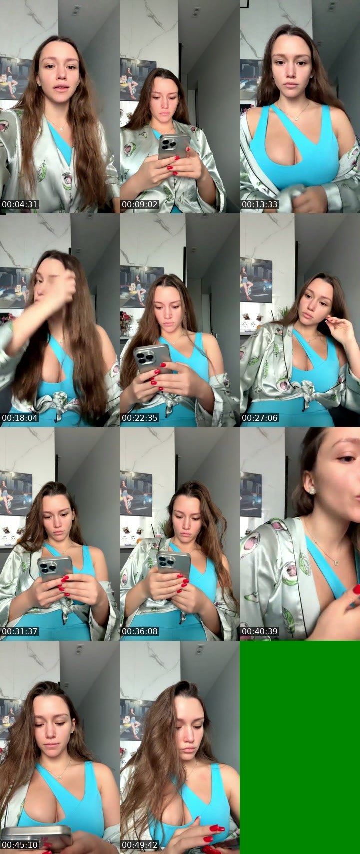 Contact-sheet preview of alenkaaa's SuperLive recording