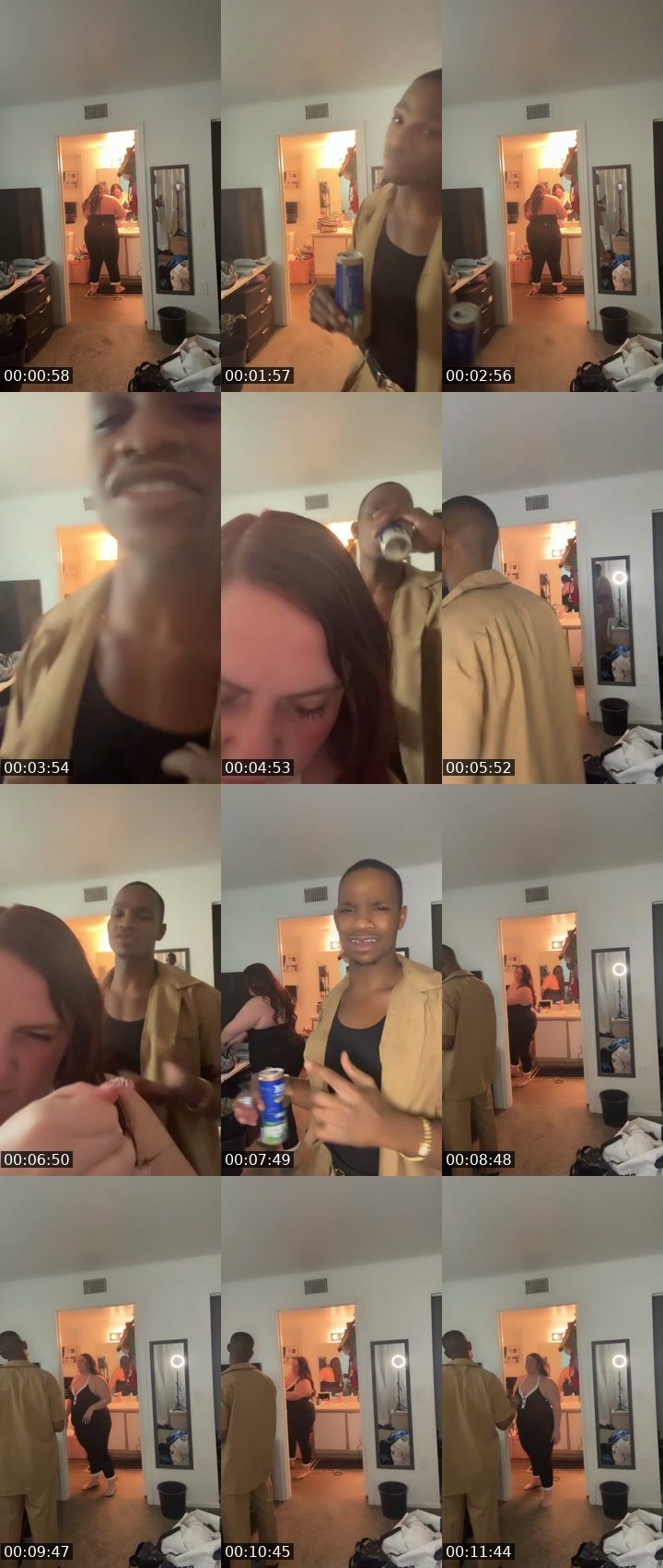Contact-sheet preview of mouthfullofchanelle's SuperLive recording