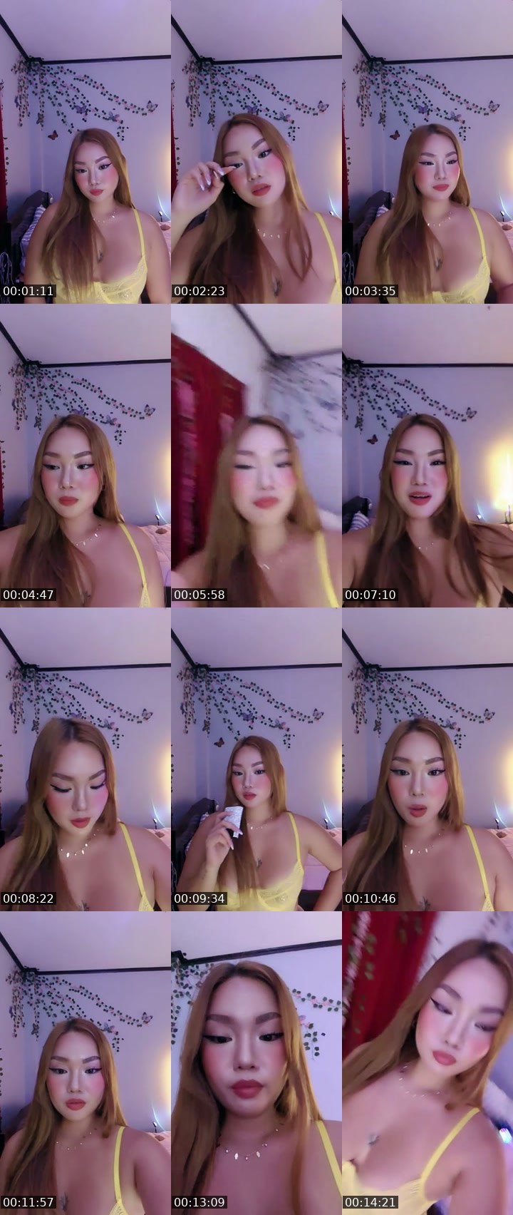 Contact-sheet preview of 💎ＰＩＰＥＲ💎's SuperLive recording