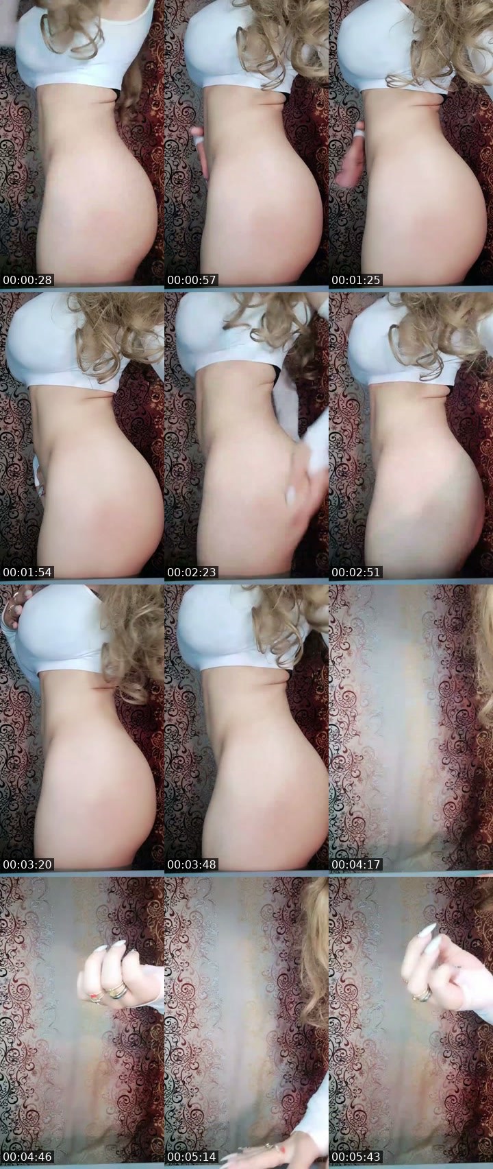Contact-sheet preview of Danona💞💋's SuperLive recording