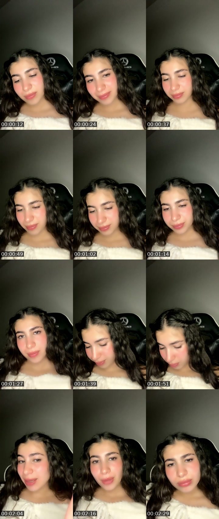 Contact-sheet preview of 𝓑𝓪𝓻𝓫𝓲𝓮 🐣's SuperLive recording