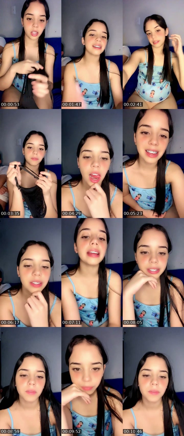 Contact-sheet preview of 💋𝐓𝐞𝐬𝐬𝐚🪽's SuperLive recording