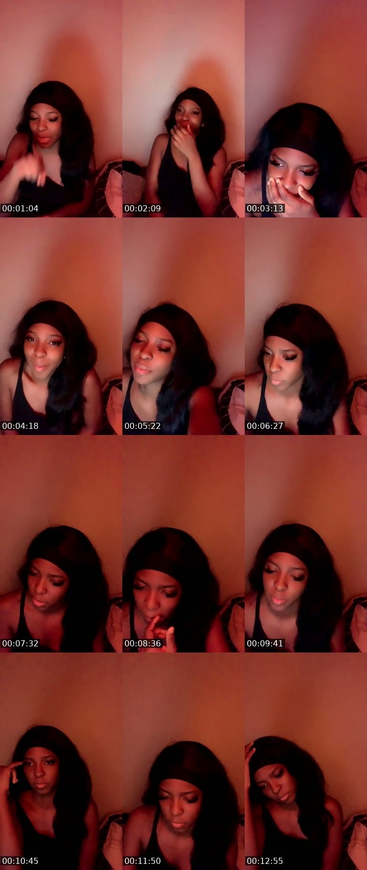 Contact-sheet preview of ♡ｌ𝕠Łα ♡'s SuperLive recording