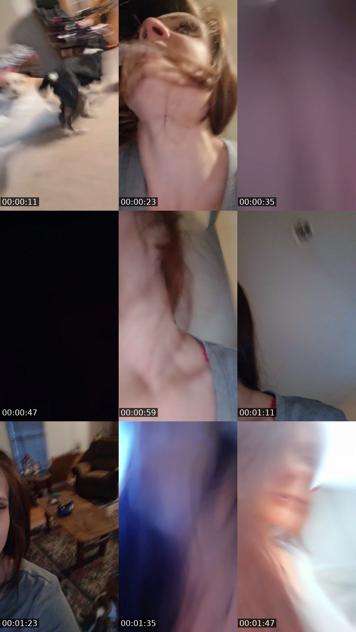 Contact-sheet preview of 🍄27yobaddie🍄's SuperLive recording