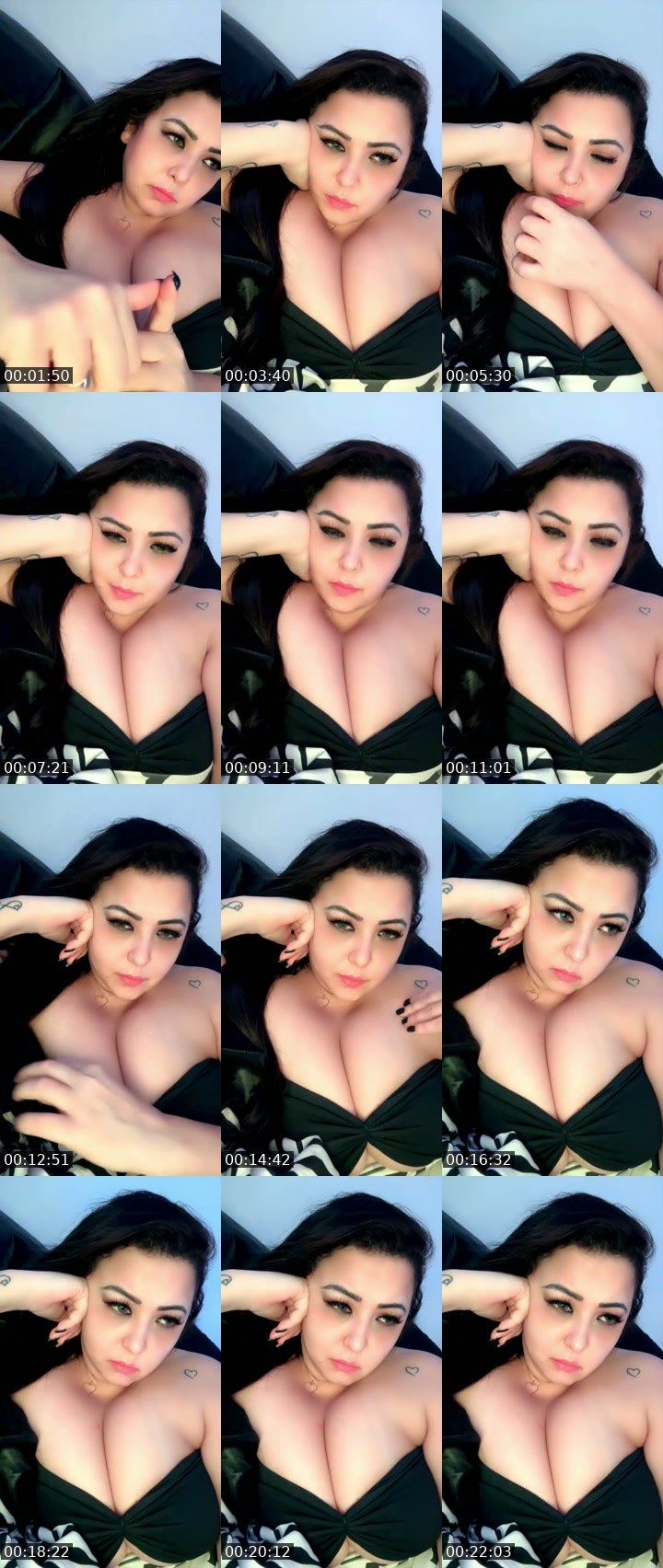 Contact-sheet preview of 🍷JESS💎's SuperLive recording