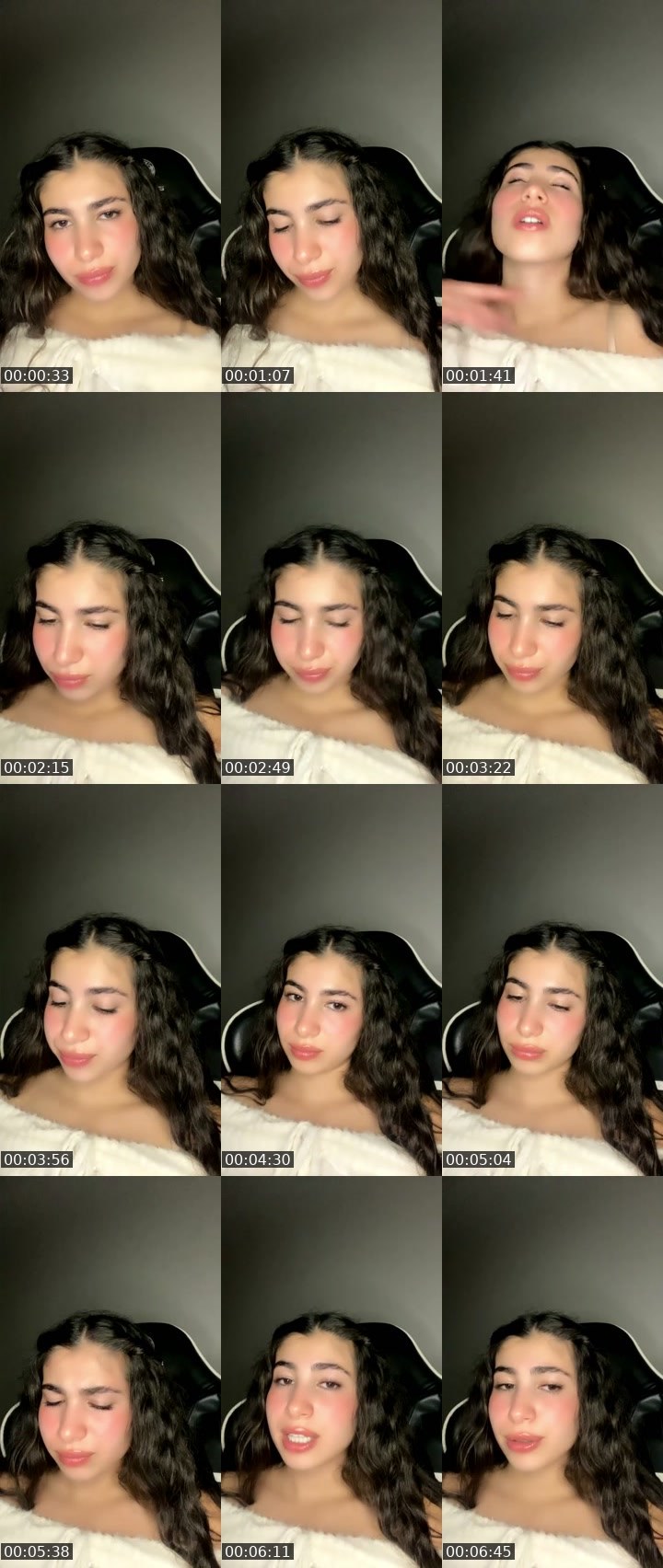 Contact-sheet preview of 𝓑𝓪𝓻𝓫𝓲𝓮 🐣's SuperLive recording