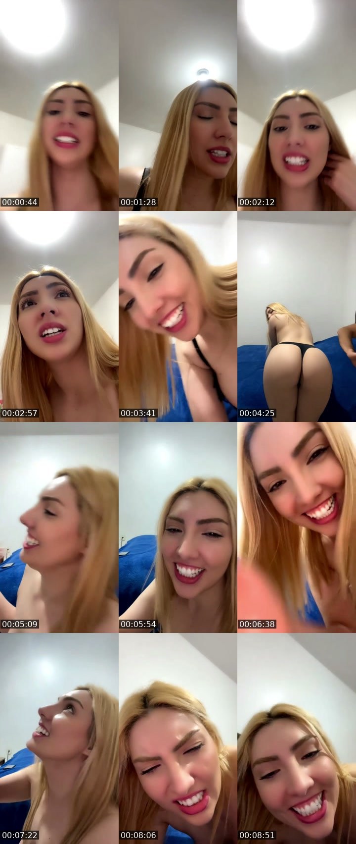 Contact-sheet preview of 🪙 Nicole ♥️♣️'s SuperLive recording