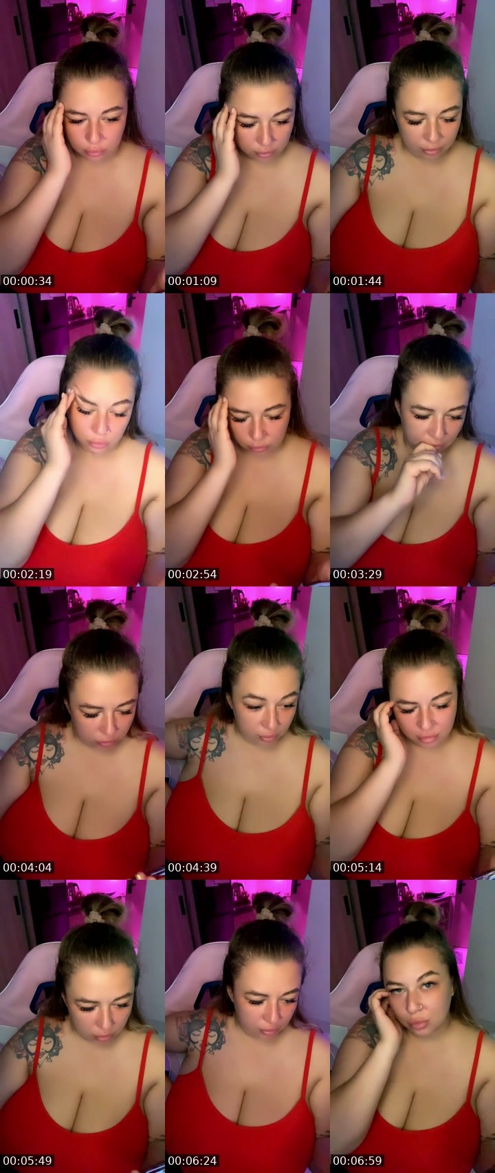Contact-sheet preview of Chubby Angel's SuperLive recording