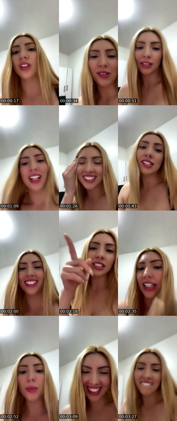 Contact-sheet preview of 🪙 Nicole ♥️♣️'s SuperLive recording