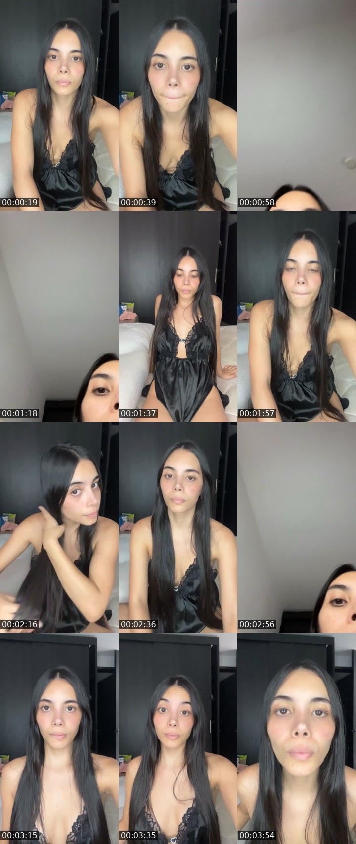 Contact-sheet preview of Amilana's SuperLive recording