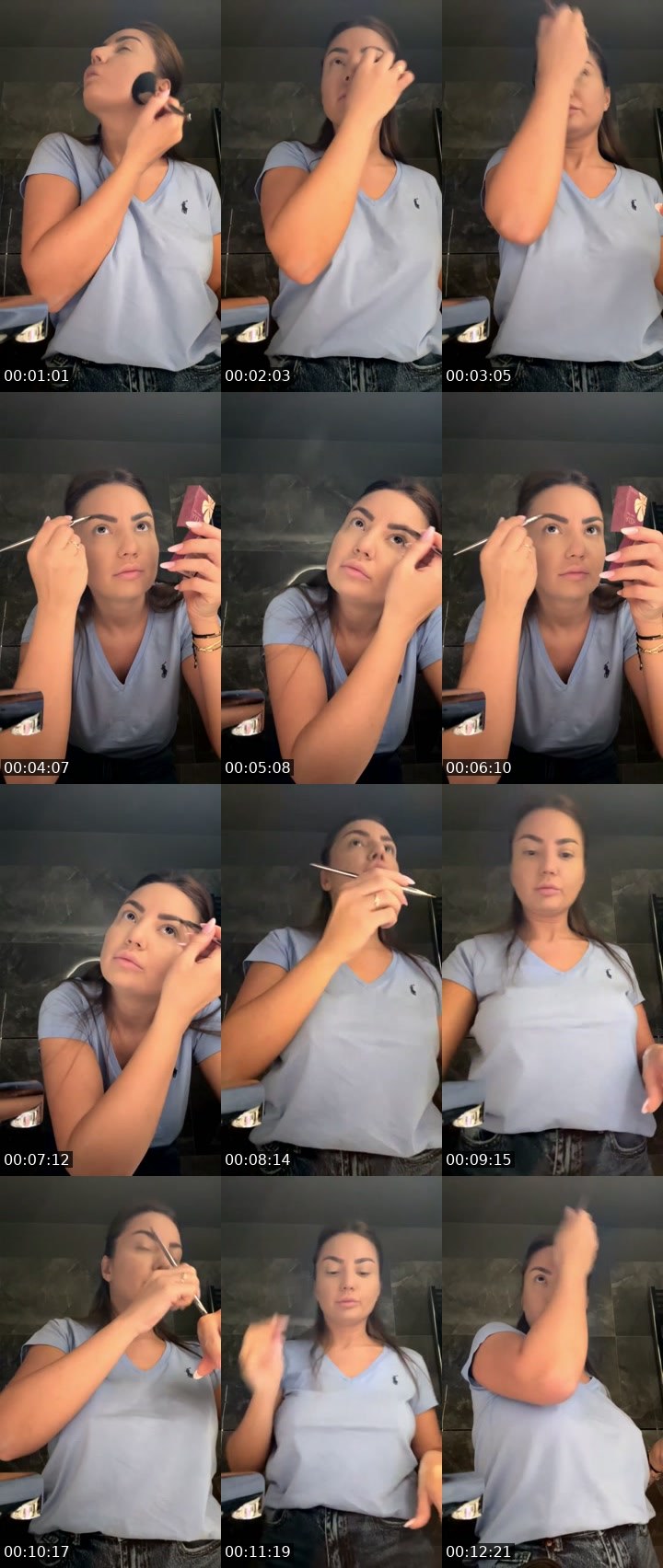 Contact-sheet preview of Rita's SuperLive recording