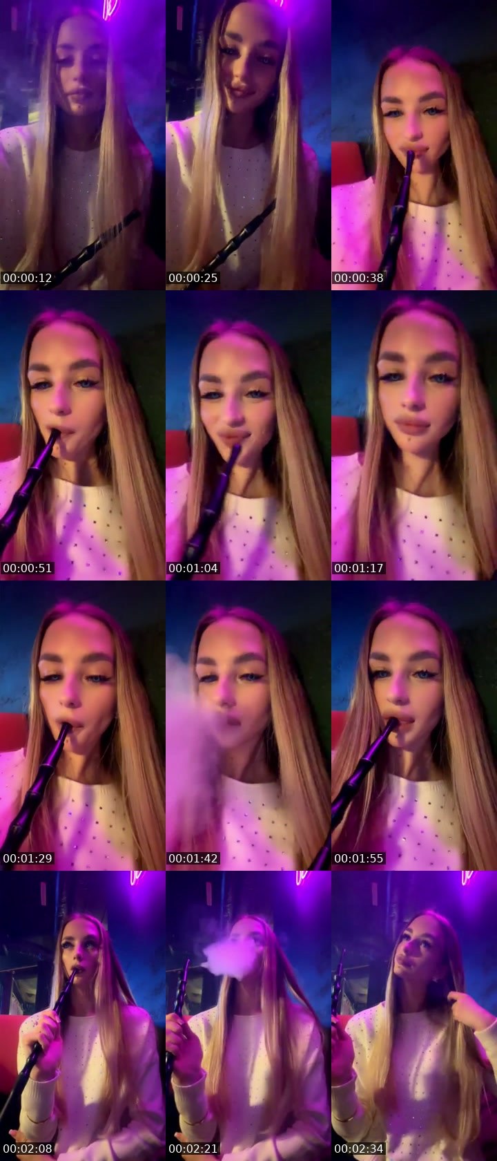 Contact-sheet preview of blondiiii_'s SuperLive recording