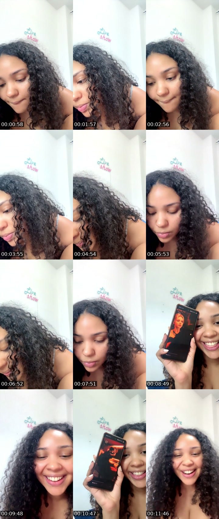Contact-sheet preview of ᥫ᭡☘️🌬️Roxy👄💨's SuperLive recording