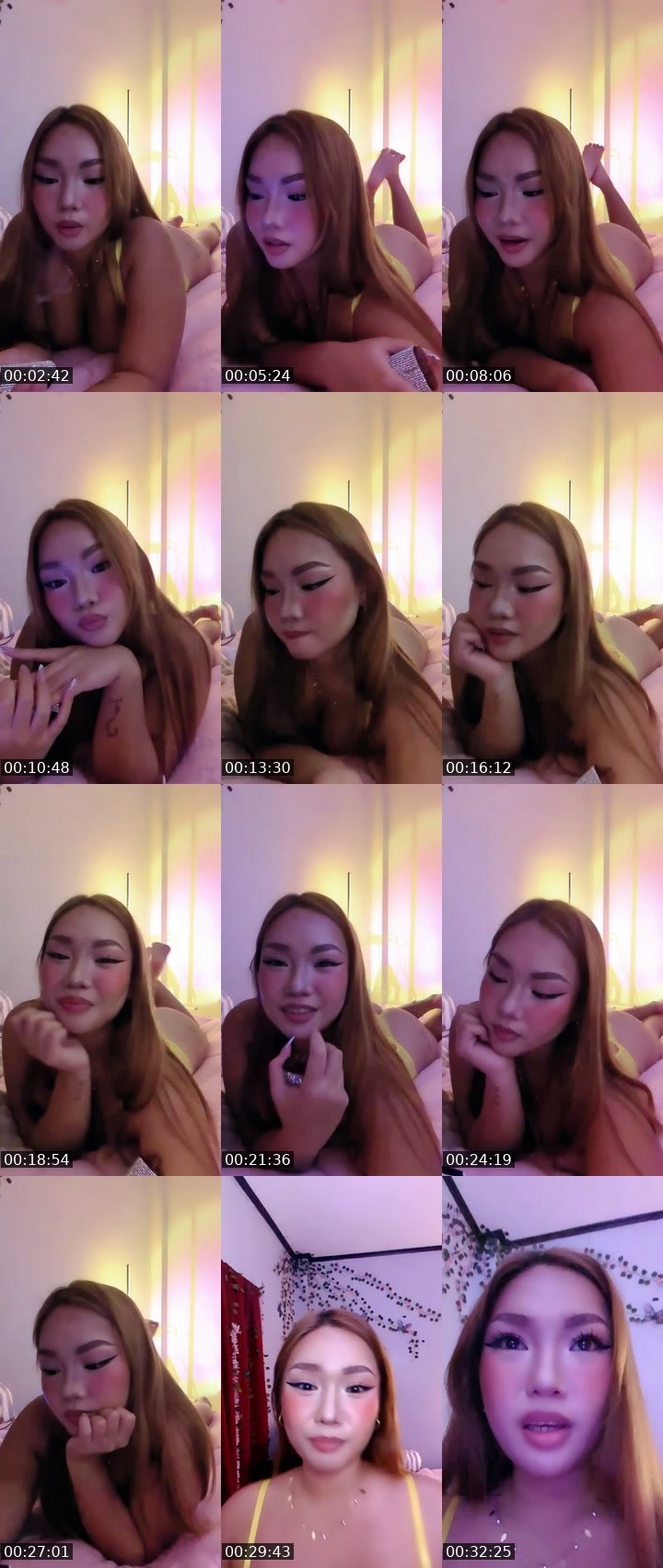 Contact-sheet preview of 💎ＰＩＰＥＲ💎's SuperLive recording