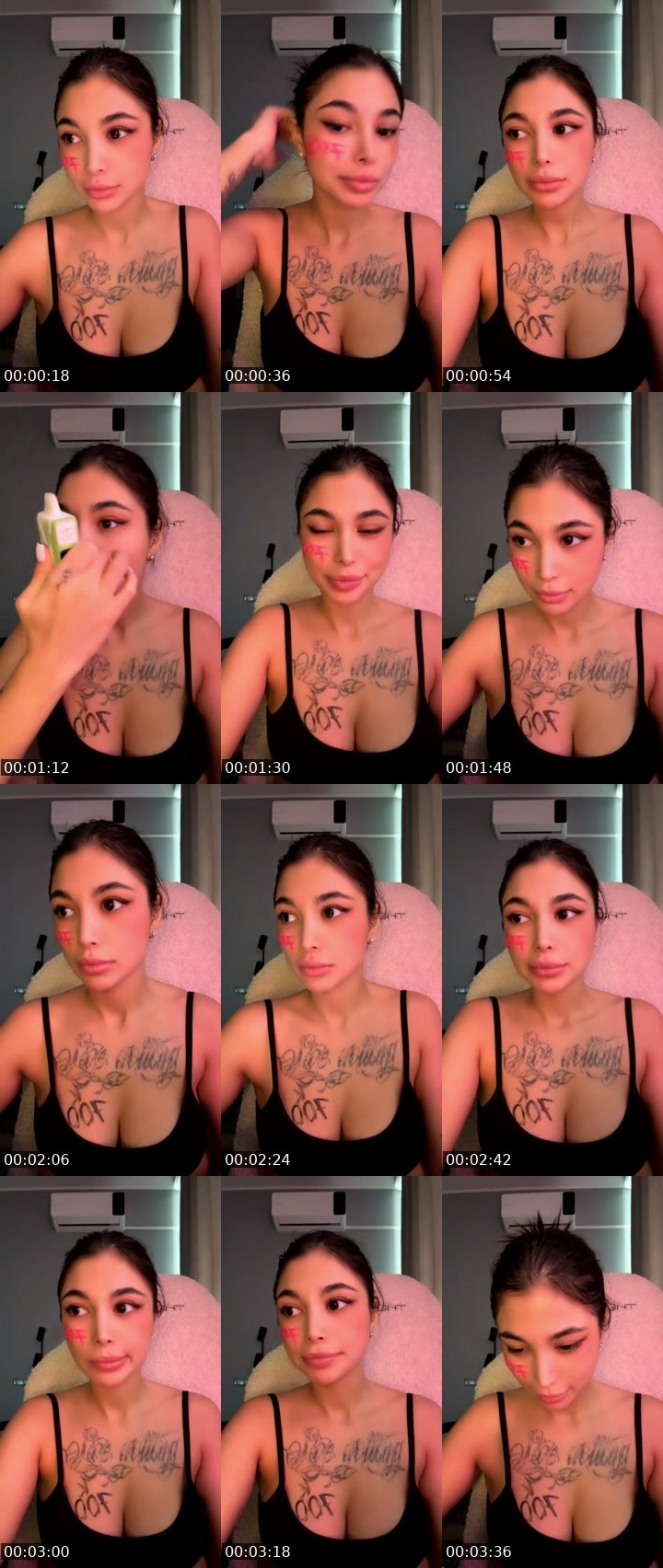 Contact-sheet preview of linochka's SuperLive recording