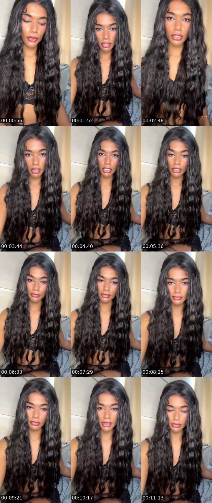 Contact-sheet preview of 🔱 ISA 🏳️‍⚧️'s SuperLive recording