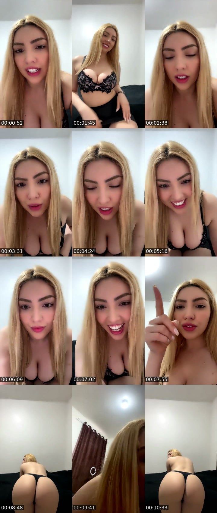 Contact-sheet preview of 🪙 Nicole ♥️♣️'s SuperLive recording