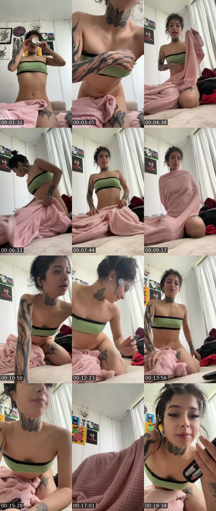 Contact-sheet preview of Un Crystal chimba🇲🇽's SuperLive recording