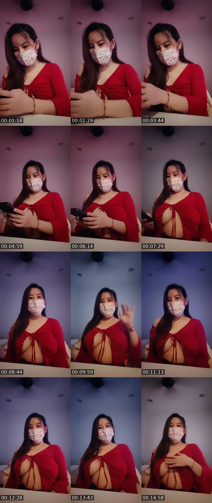 Contact-sheet preview of 🔱Luna❤️‍🔥💋Th's SuperLive recording