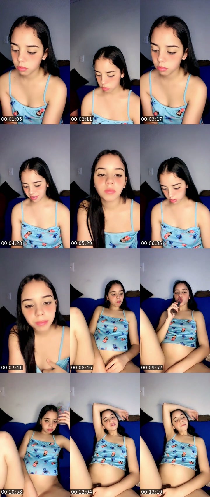 Contact-sheet preview of 💋𝐓𝐞𝐬𝐬𝐚🪽's SuperLive recording