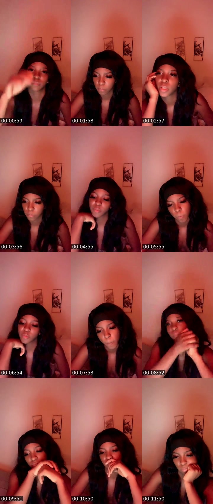 Contact-sheet preview of ♡ｌ𝕠Łα ♡'s SuperLive recording