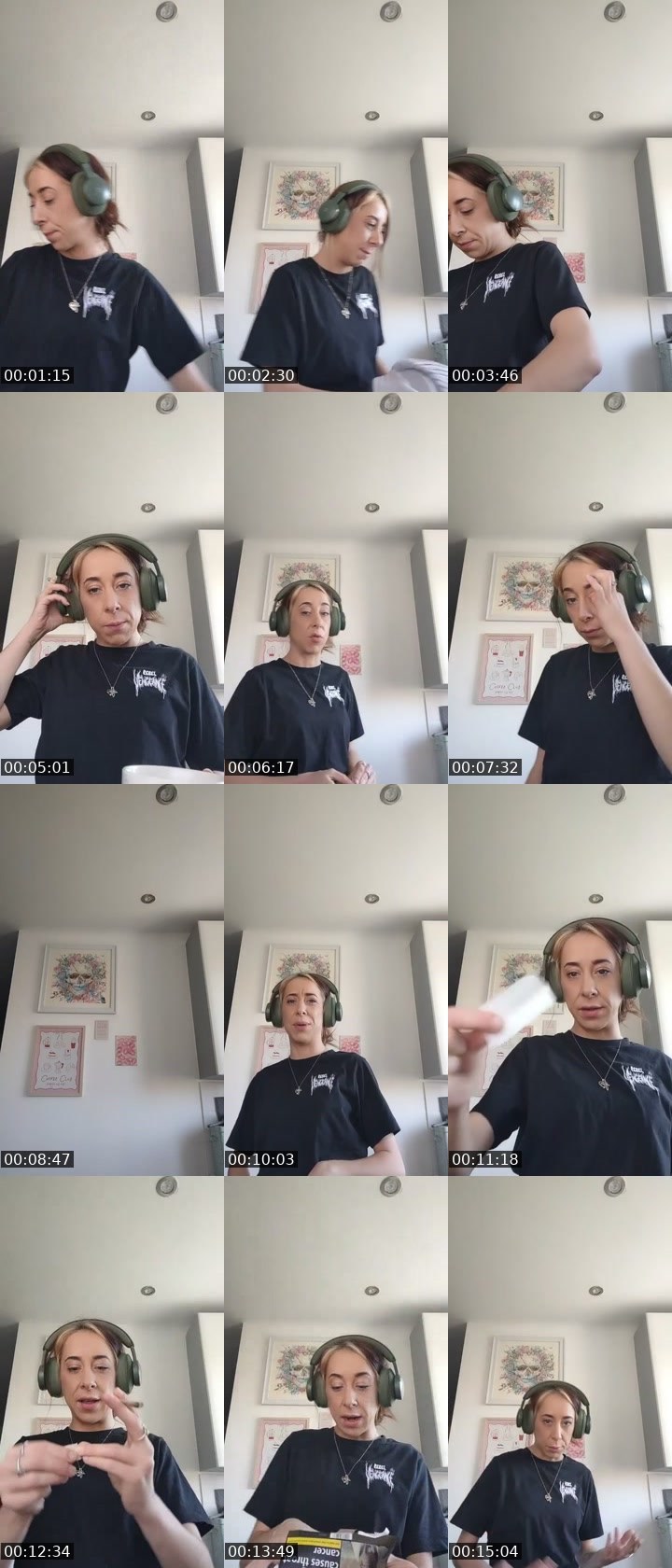 Contact-sheet preview of 👑MADZ☕'s SuperLive recording