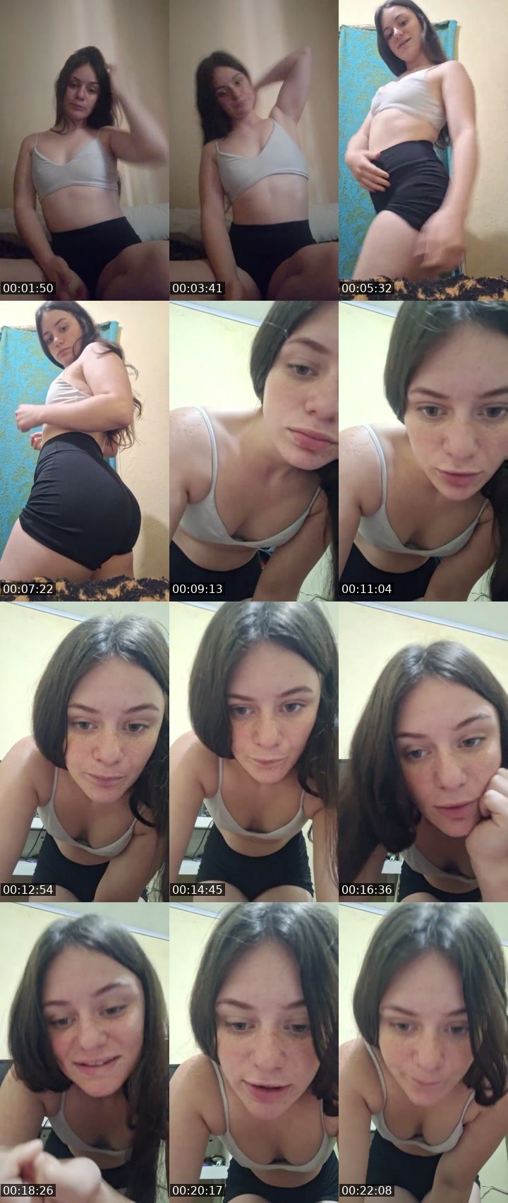 Contact-sheet preview of larinha's SuperLive recording