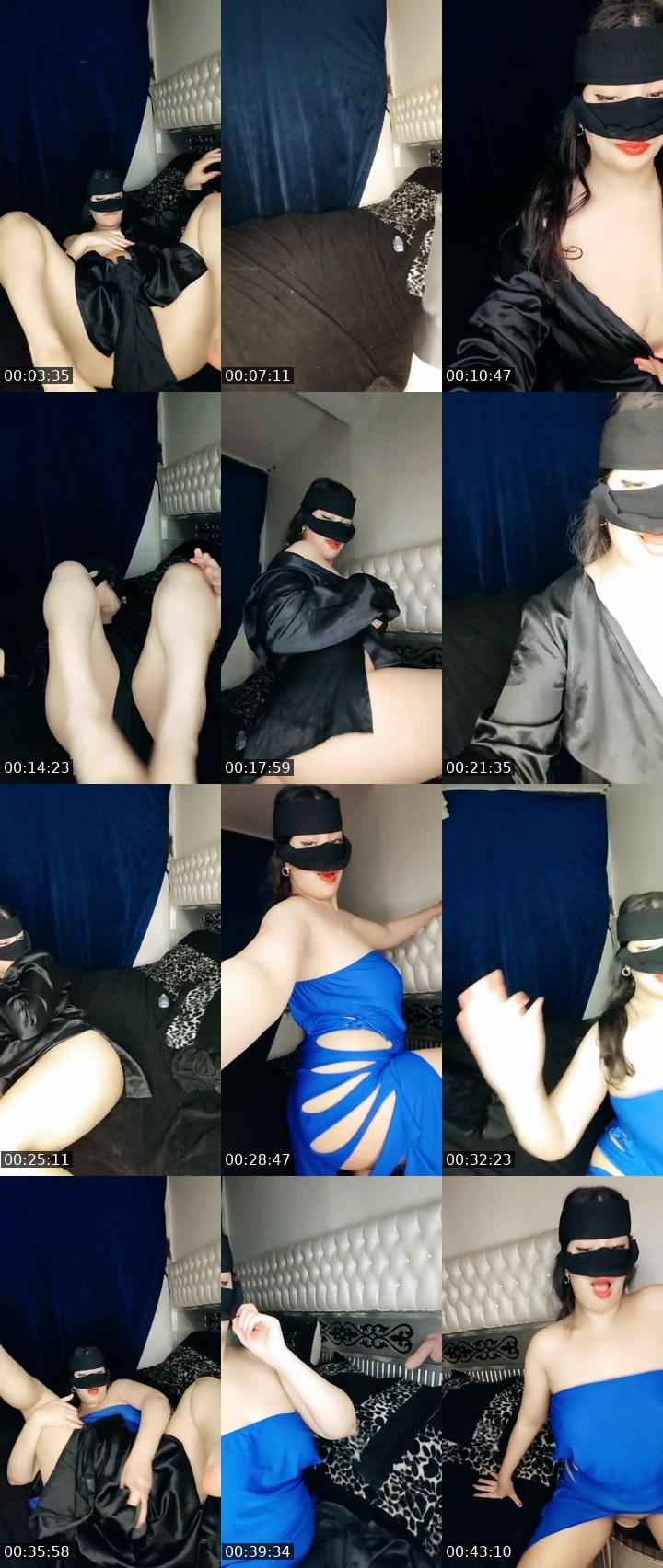 Contact-sheet preview of لووووزه's SuperLive recording