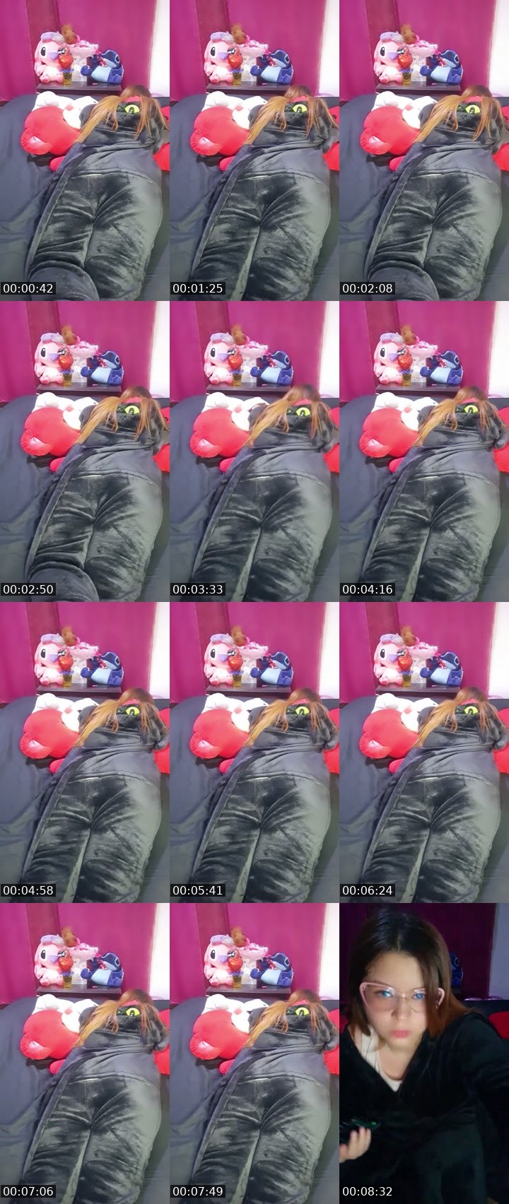 Contact-sheet preview of Copo de nieve 💗👑's SuperLive recording