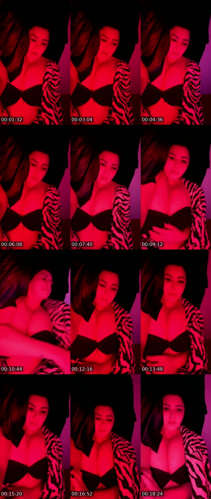 Contact-sheet preview of 🍷JESS💎's SuperLive recording