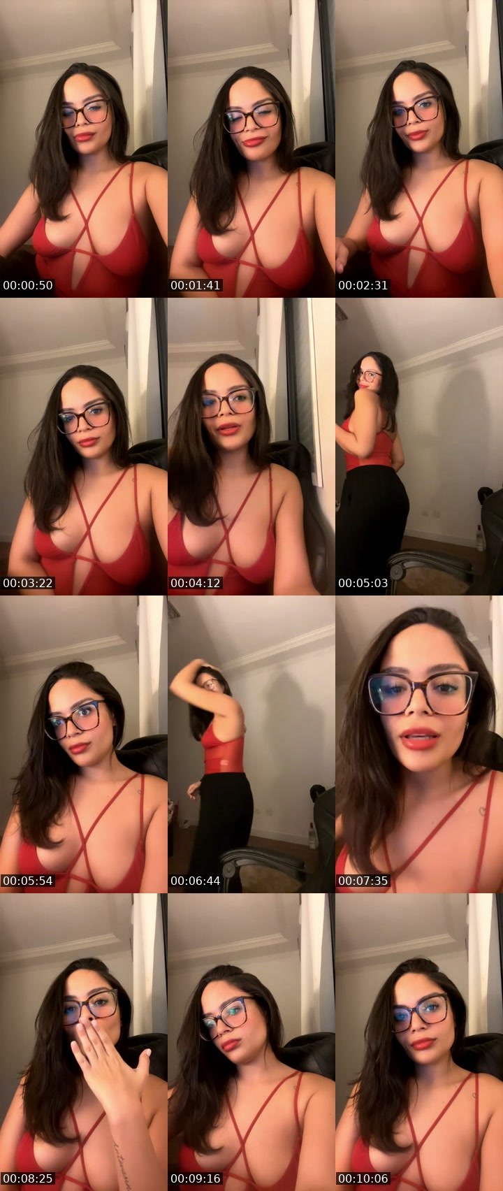 Contact-sheet preview of ☪️ Kayla 🏛️'s SuperLive recording