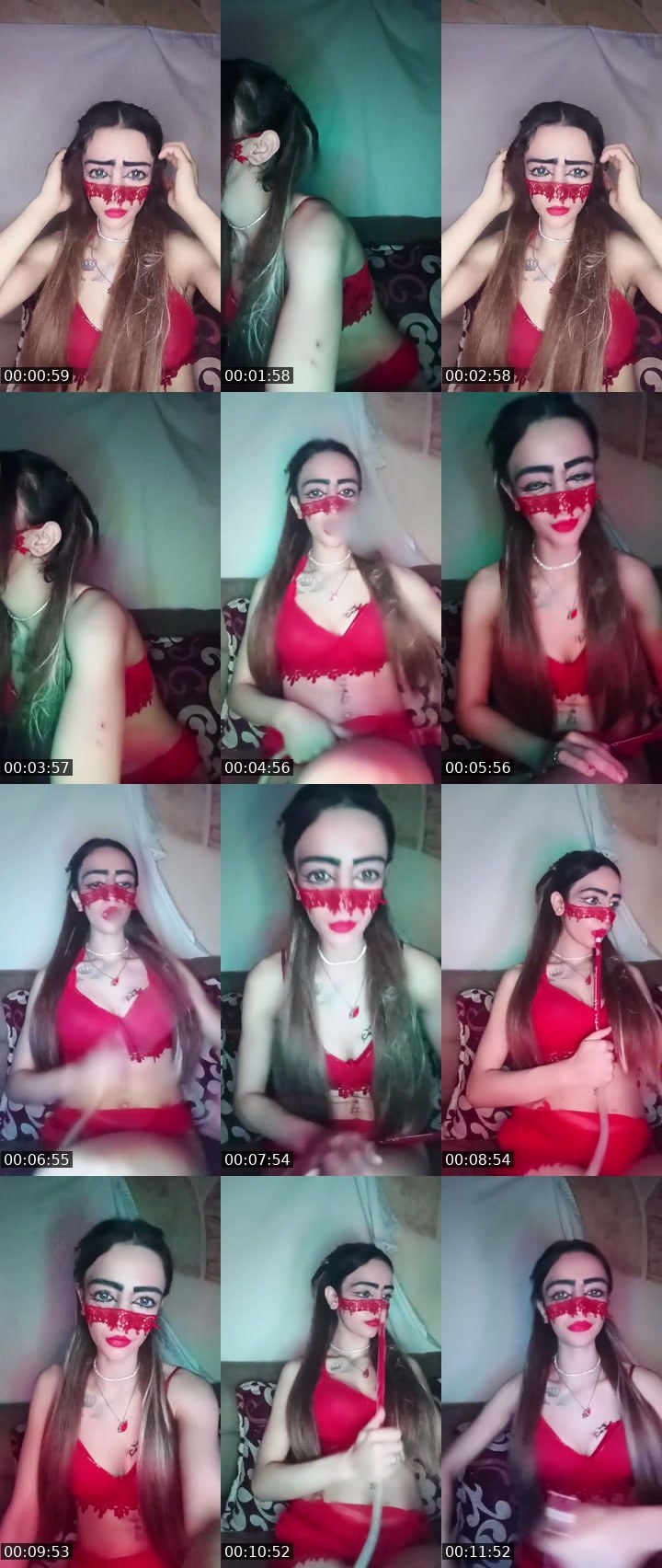 Contact-sheet preview of 💋❤️ ماروووو 💋s💋❣️'s SuperLive recording