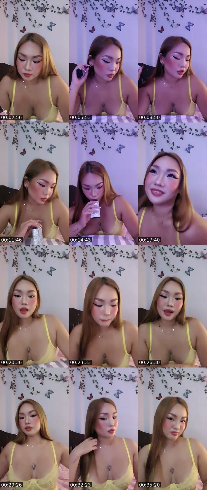 Contact-sheet preview of 💎ＰＩＰＥＲ💎's SuperLive recording